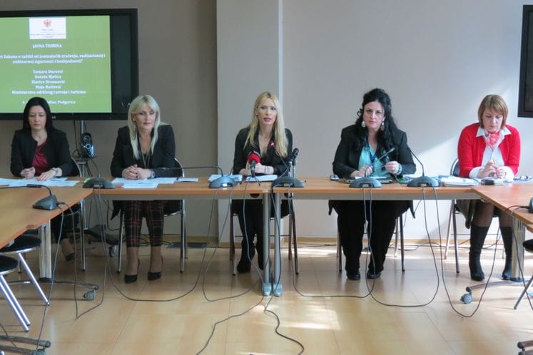 Saopštenje: Predstavljen Nacrt Zakona o zaštiti od jonizujućih zračenja, radijacionoj i nuklearnoj sigurnosti i bezbjednosti