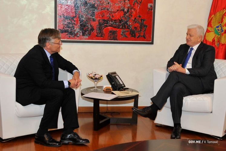 Premijer Marković sa ambasadorom Ikonenom: Ohrabruju snažni koraci u jačanju ekonomske saradnje Crne Gore i Finske