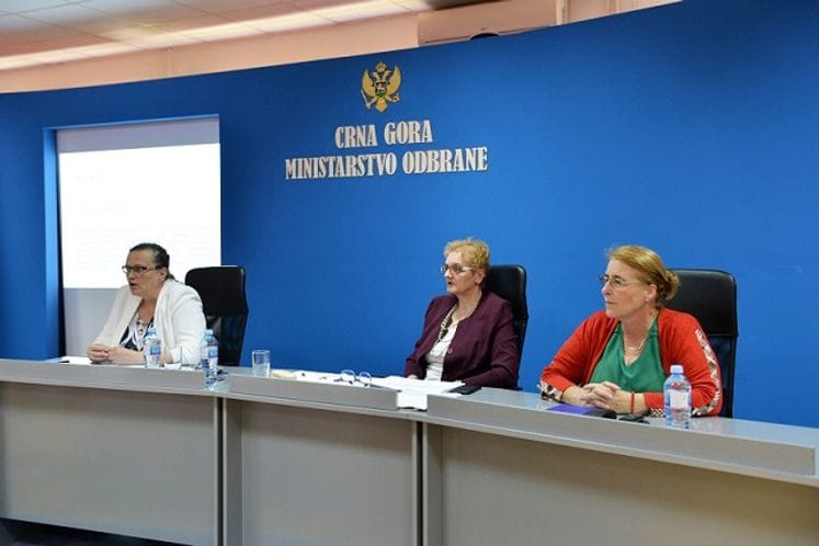 Za komandni sastav GŠ i VCG održana obuka na temu „Zaštita od diskriminacije po osnovu pola“