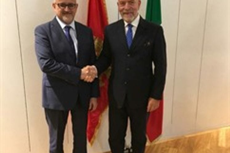 Minister Darmanović opens Consulate of Montenegro in Trieste: Confirmation of commitment to develop cooperation with Italy