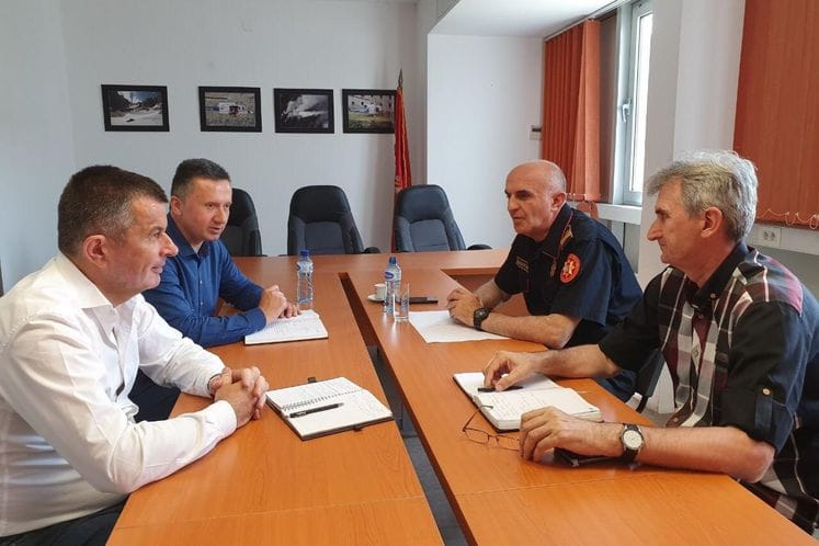 Održan sastanak predstavnika Direktorata za vanredne situacije i Uprave policije u cilju pripreme za požarnu sezonu