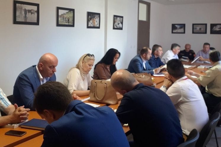 Održan sastanak Operativnog štaba za zaštitu i spašavanje