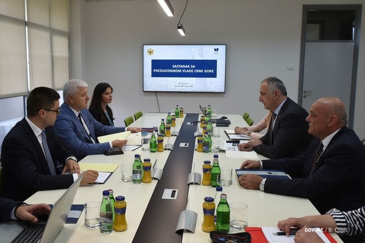 Premijer Duško Marković u Rektoratu: Vlada u potpunosti podržava planirane dalje strateške iskorake Univerziteta Crne Gore