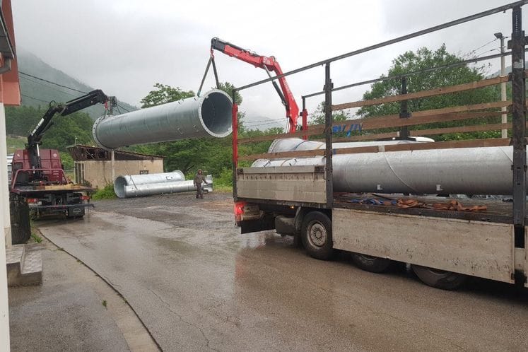 Stigla oprema za žičaru na Cmiljači