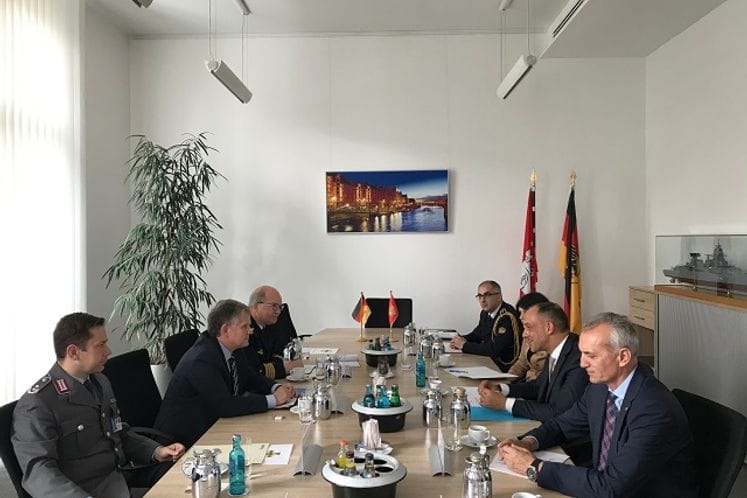 Ivanović u Berlinu sa zvaničnicima Ministarstva odbrane SR Njemačke