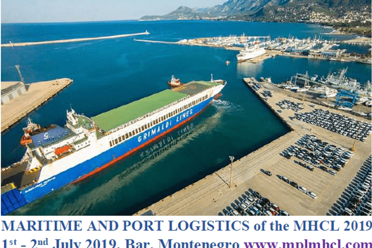 Međunarodna naučna konferncija Maritime and Port Logistics - MPL of the MHCL 2019 - Bar Conference