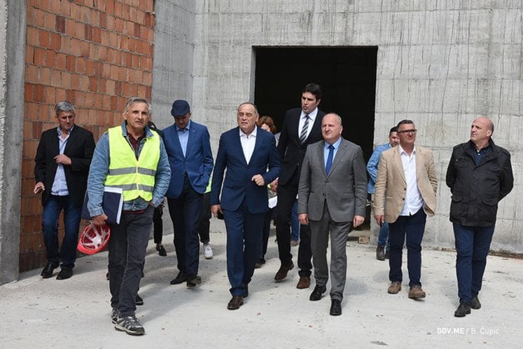 Potpredsjednik Simović i direktor Nuhodžić u Andrijevici: Ubrzati izgradnju Kuće voća