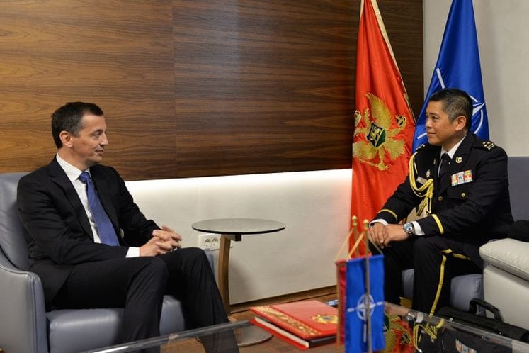 Bošković – pukovnik Jamaguči: Modernizacija odbrambenog sektora Crne Gore šansa za jačanje odnosa Crne Gore i Japana