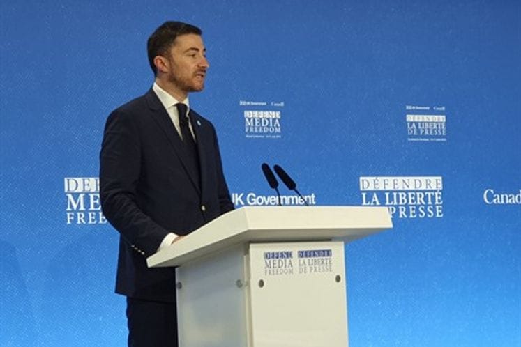 Culture Minister Bogdanović: For Montenegro, media freedom is basis of democratic life