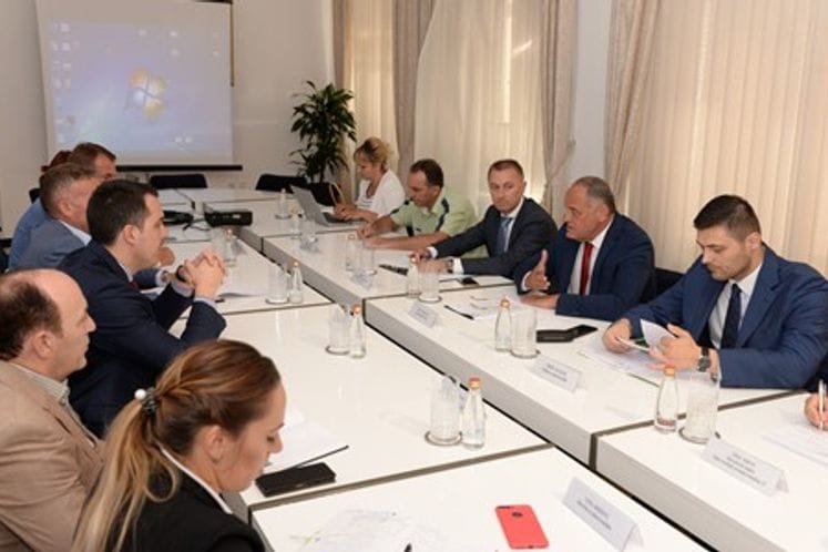 DPM Simović and Mayor Vuković announce decisive fight against illegal exploitation of Morača River