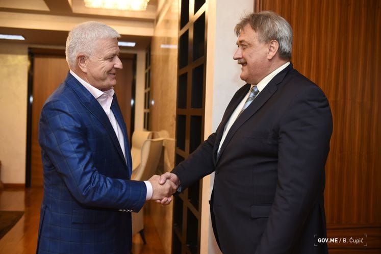 PM Marković hosts farewell visit by Ambassador Močnik: Montenegro and Slovenia establish excellent bilateral relations
