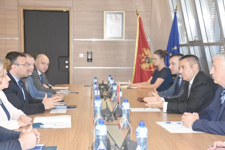Veljović i Marinov o snaženju saradnje crnogorske i bugarske policije i zajedničkoj borbi protiv kriminala