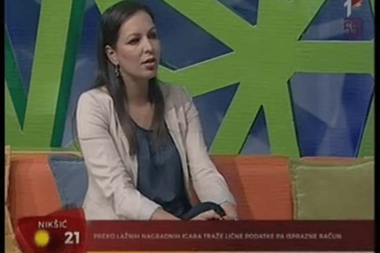 Gostovanje predstavnice Ministarstva javne uprave Zorice Vujović u Jutarnjem programu RTCG