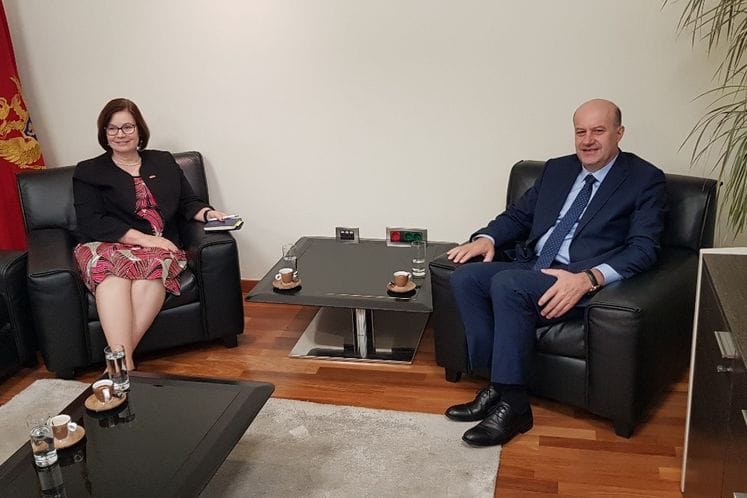 Potpredsjednik Husović razgovarao sa ambasdorkom SAD Rajnke: Investicije u Sjeverni region preovlađuju u kapitalnom budžetu Vlade