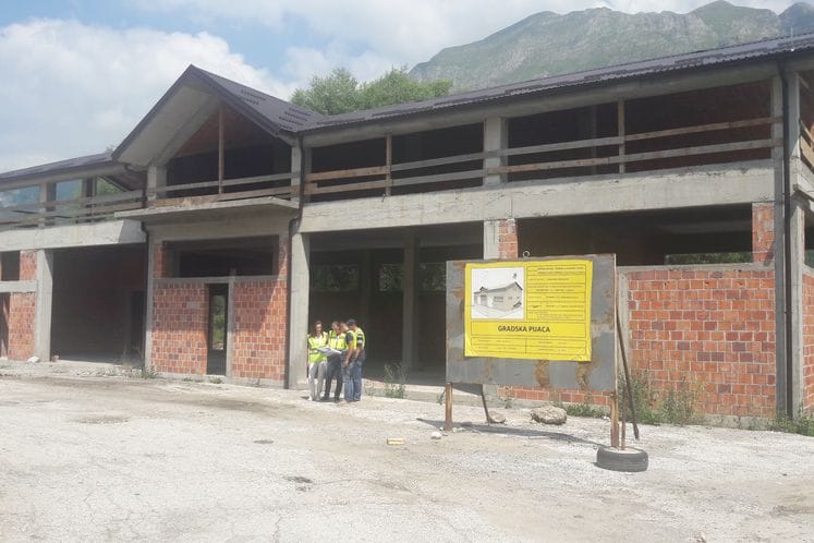 Završna faza izgradnje gradske pijace u Gusinju počinje naredne sedmice