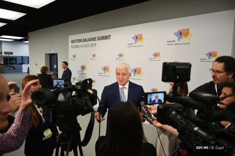 PM Marković: Clear European perspective of Western Balkan countries confirmed at today's summit in Poznan