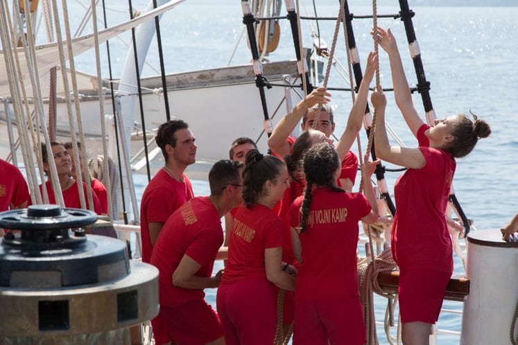 Reportaža sa Ljetnjeg vojnog kampa za mlade 2019 - Obuka na šb ''Jadran''