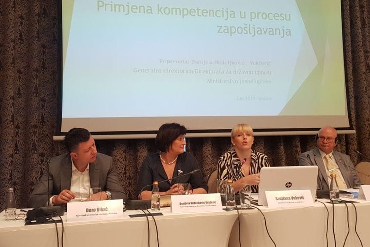 Primjena kompetencija u procesu zapošljavanja lica iz kategorije visokorukovodnog kadra