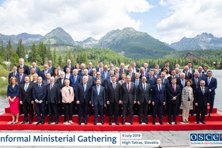 FM Darmanović took part in informal meeting of OSCE foreign ministers