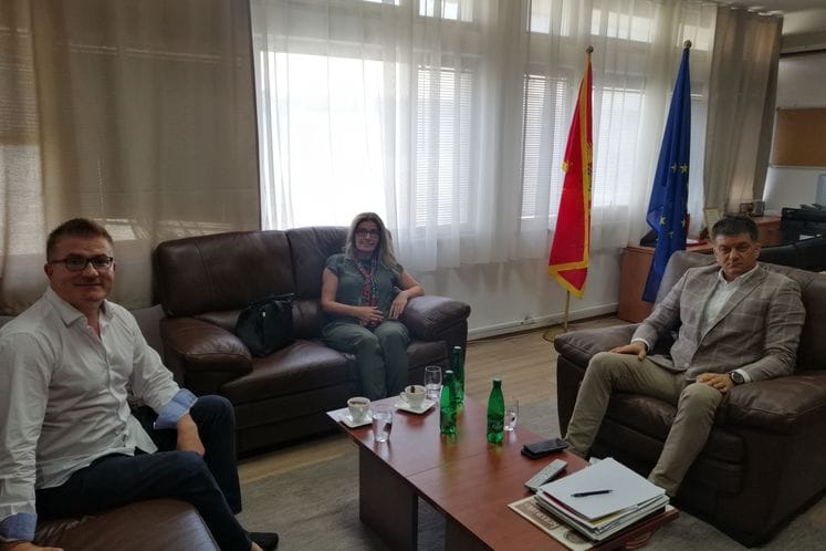 PREDSJEDNICA KULTURNO INFROMATIVNOG CENTRA CRNE GORE IZ LUKSEMBURGA I PREDSJEDNIK UDRUŽENJA CRNOGORSKO-BELGIJSKOG PRIJATELJSTVA “MONTENEGRO” POSJETILI UPRAVU ZA DIJASPORU
