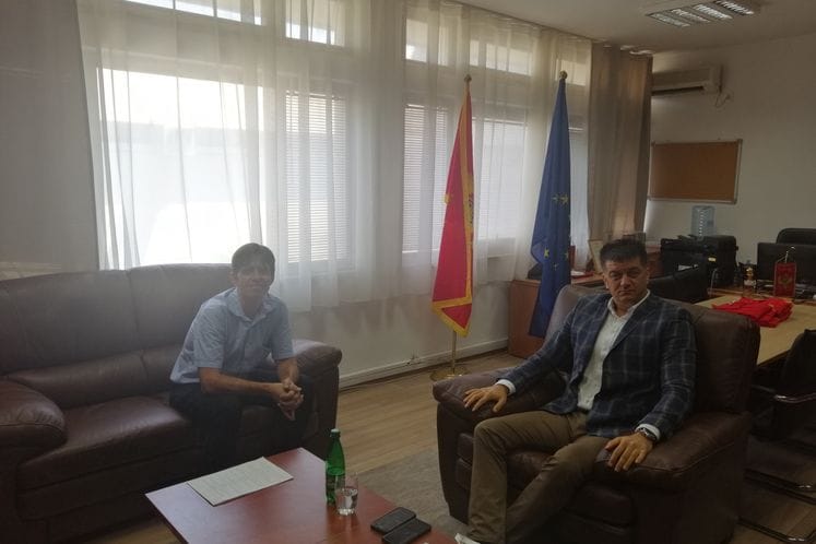 PREDSJEDNIK CRNOGORSKE ZAJEDNICE URUGVAJA POSJETIO UPRAVU ZA DIJASPORU