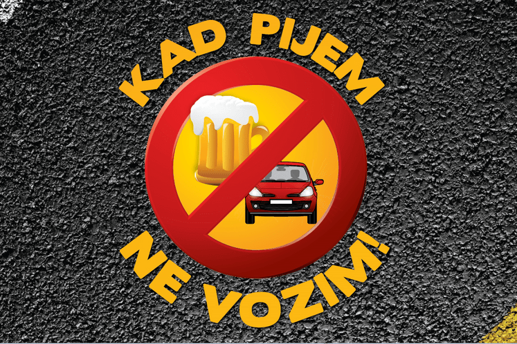 Kampanja „Kad pijem, ne vozim“ počinje sjutra
