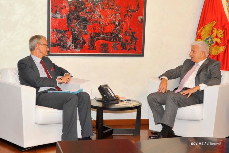 PM Marković hosts Christian Danielsson: Montenegro, as integration and reform leader, will further strengthen commitment and efficiency on its path towards EU