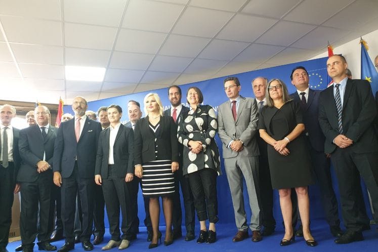 Ministar Osman Nurković na ceremoniji inauguracije Stalnog sekretarijata Transportne zajednice