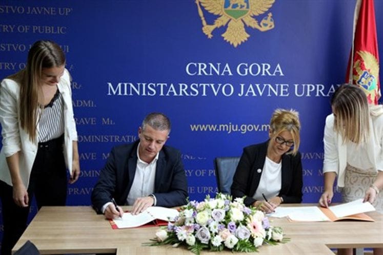 Montenegro, North Macedonia sign agreement on mutual recognition of qualified certification services for electronic transactions