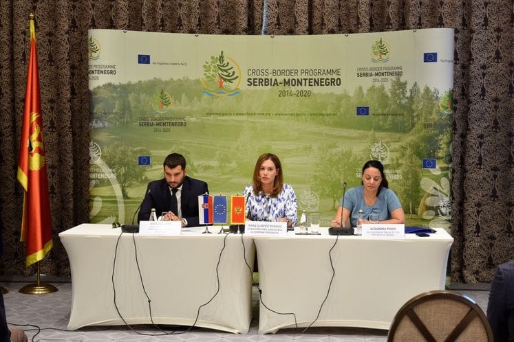 Za prekogranične projekte Crne Gore i Srbije 3,24 miliona eura