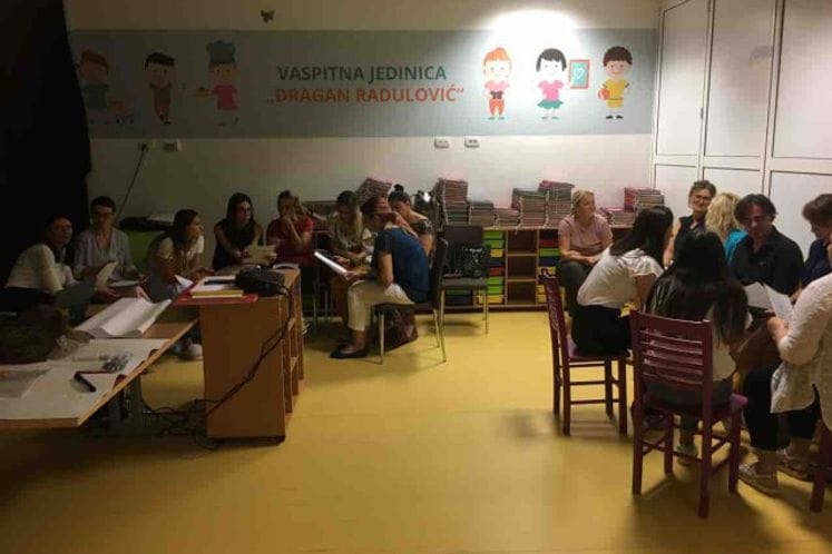 Obuka vaspitača: “Rad s roditeljima iz RE populacije”