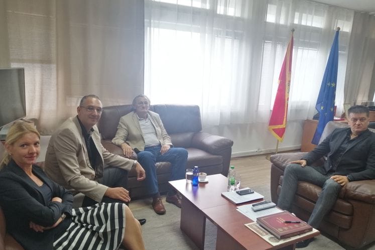 PREDSJEDNIK SAVJETA ZA SARADNJU SA DIJASPOROM-ISELJENICIMA POSJETIO UPRAVU ZA DIJASPORU