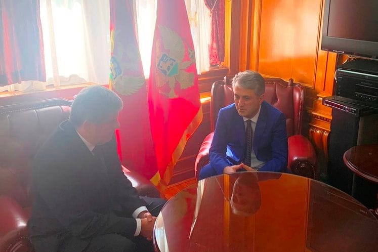 Ministar Nuhodžić se sastao sa novoimenovanim ambasadorom Republike Kosovo