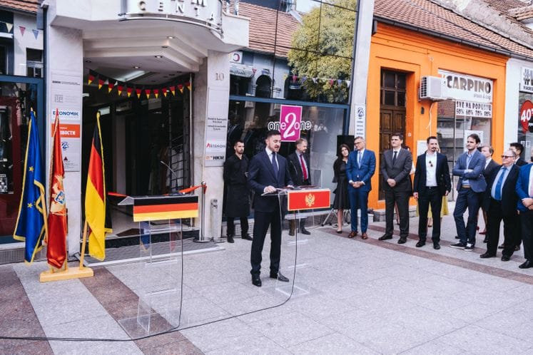Ministar Bogdanović na otvaranju Njemačkog doma Crne Gore: Novi iskorak u odnosima dvije države
