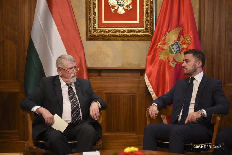 Susret ministara Bogdanovića i Kaslera: Mađarska spremna da pomogne razvoj crnogorske kinematografije