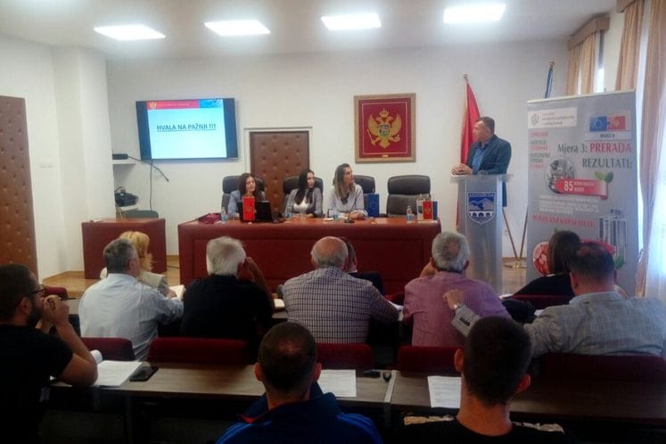 U Danilovgradu nastavak info kampanje - IPARD drugi javni poziv za preradu