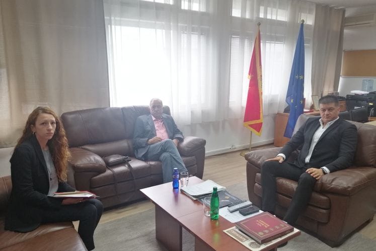 POTPREDSJEDNIK PRVOG CRNOGORSKOG UDRUŽENJA „SLOGA“ IZ STOKHOLMA POSJETIO UPRAVU ZA DIJASPORU