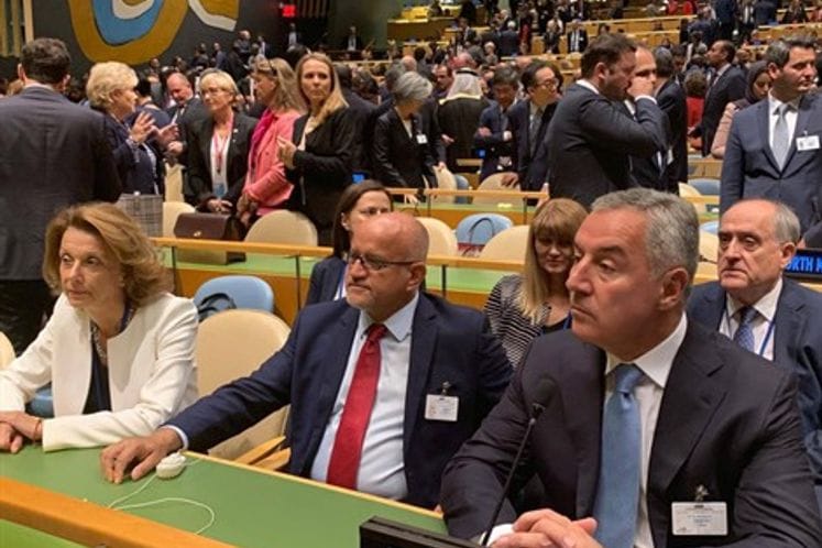 FM Darmanović attends opening of 74th session of UN General Assembly