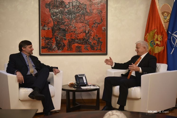 PM Markovic hosts US Representative Palmer: US government's decision to refocus on WB is encouraging