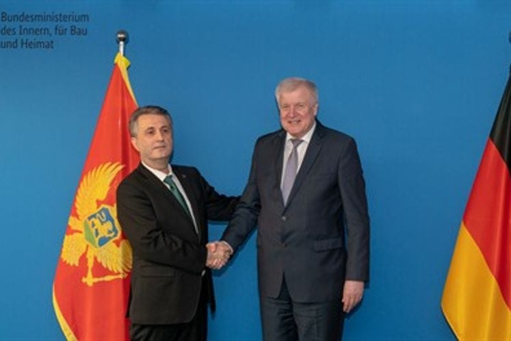 Minister Nuhodžić in Berlin: Germany supports Montenegro in adopting Schengen standards and strengthening border security