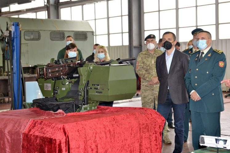 U Crnu Goru stigle borbene stanice za lakooklopna vozila