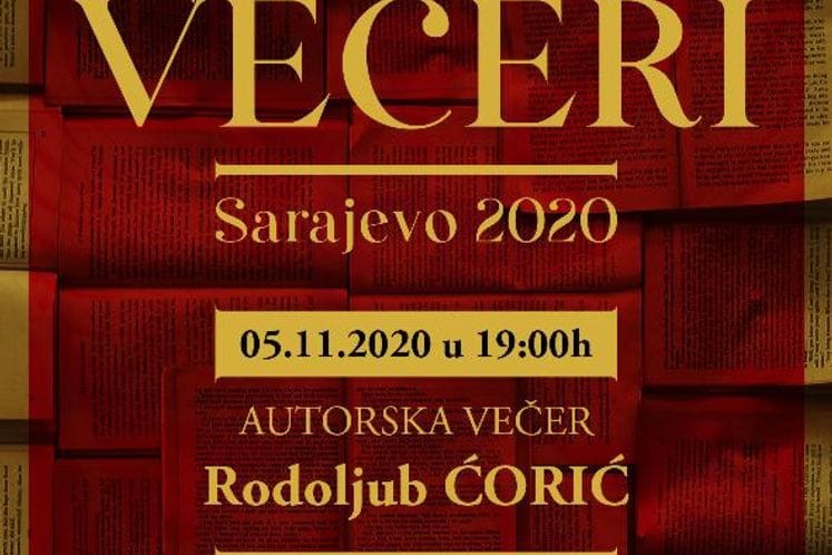 Najava: Crnogorske književne večeri Sarajevo 2020