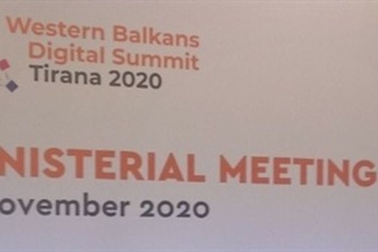 Minister Sekulić attends 3rd Western Balkans Digital Summit