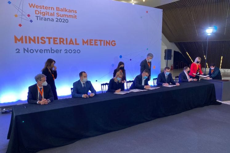 Tirana: Potpisan Memorandum o razumijevanju o regionalnoj interoperabilnosti i uslugama povjerenja u regionu Zapadnog Balkana - Jačanje regionalne saradnje u oblasti digitalizacije