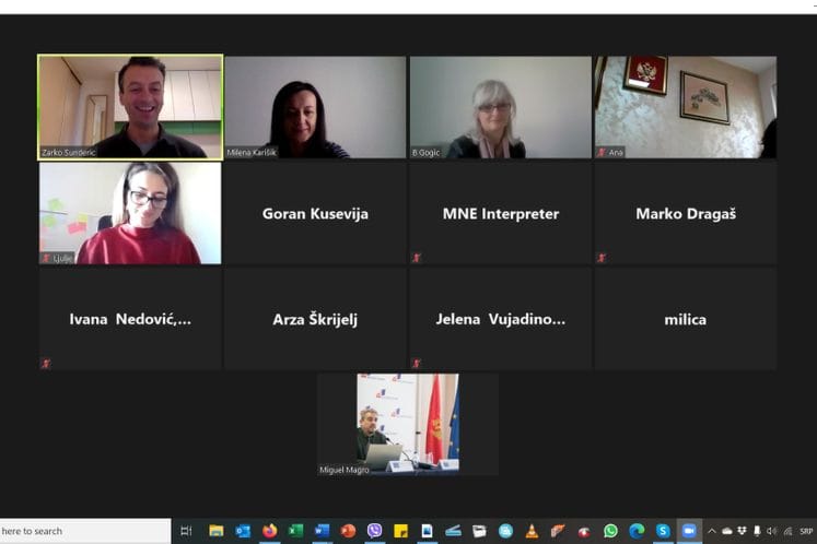 Održan sastanak Upravnog odbora projekta “Jačanje kapaciteta sistema socijalne i dječje zaštite u Crnoj Gori”