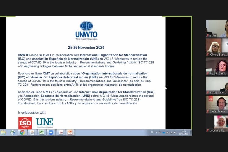 Održana online konferencija - Aktivnosti na izradi ISO standarda TC 228 „Turizam i srodne usluge"