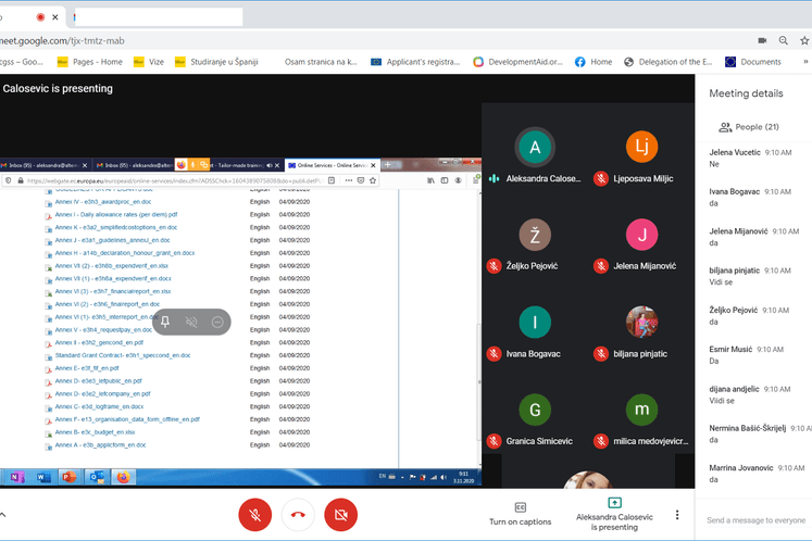 Održana Obuka za pripremu predloga projekata u okviru grant šeme „Podrška zapošljavanju u manje razvijenim opštinama u Crnoj Gori“