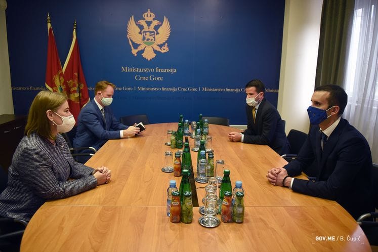 Održani sastanci sa šeficom Delegacije Evropske unije u Crnoj Gori, ambasadorkom Oanom Kristinom Popa i sa ambasadorkom Sjedinjenih Američkih država, Džudi Rajzing Rajnke