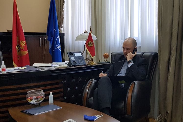 Ministar Radulović razgovarao sa ministrom Ćokojem: Intenzivirati privrednu saradnju između Crne Gore i Moldavije