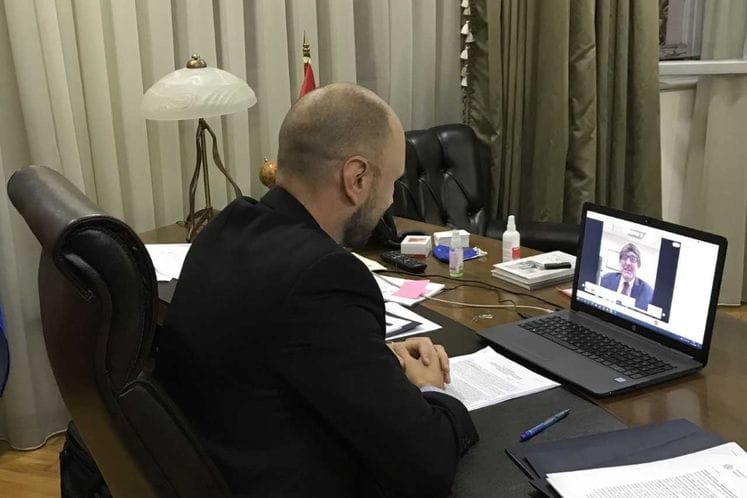 Radulović - Palmer: SAD privržena vanjskopolitičkim aspiracijama Crne Gore, kredibilnog saveznika i tradicionalnog prijatelja